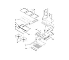 Kenmore 59679243016 shelf parts diagram