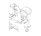 Kenmore 59679243016 freezer liner parts diagram