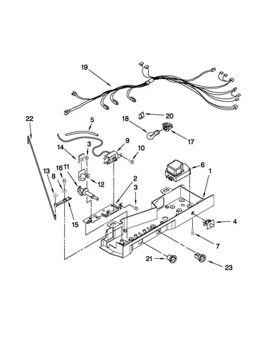 Control box parts