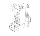 Kenmore 59669939013 cabinet parts diagram
