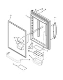 Refrigerator door