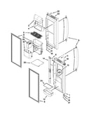 Refrigerator door parts