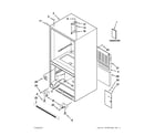 Kenmore 59669972013 cabinet parts diagram