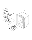 Refrigerator liner parts