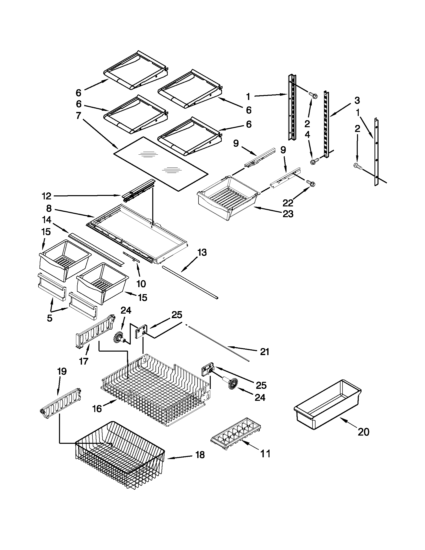 SHELF PARTS