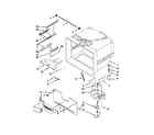 Kenmore 59679223015 freezer liner parts diagram