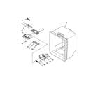 Kenmore 59679223015 refrigerator liner parts diagram