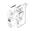 Kenmore 59679223015 icemaker parts diagram