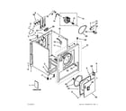 Kenmore 1106072011 cabinet parts diagram
