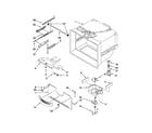Kenmore 59669283013 freezer liner parts diagram
