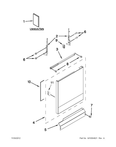 Door and panel parts