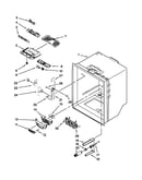 Refrigerator liner parts