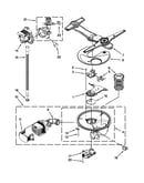 Pump, washarm and motor parts