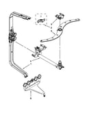 Upper wash and rinse parts