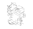 Kenmore 59679213014 freezer liner parts diagram