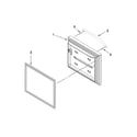 Kenmore 59672003016 freezer door diagram