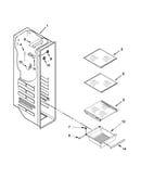 Freezer liner parts