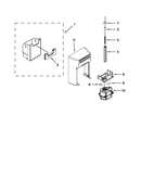 Motor and ice container parts