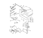 Kenmore 59679322015 freezer liner parts diagram