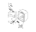 Kenmore 59672019016 refrigerator liner parts diagram