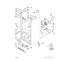 Kenmore 59679249015 cabinet parts diagram