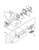 Motor and ice container parts