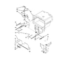 Kenmore 59679249015 freezer liner parts diagram