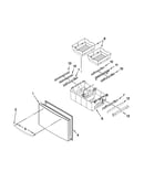 Freezer door parts
