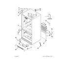 Kenmore 59679223014 cabinet parts diagram