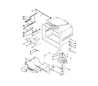 Kenmore 59679229014 freezer liner parts diagram
