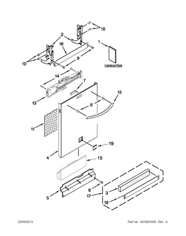 Door panel parts