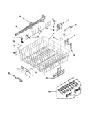 Upper rack and track parts