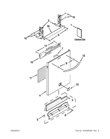 Door panel parts