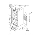 Kenmore 59679533019 cabinet parts diagram