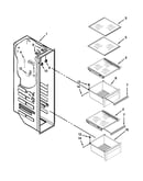 Freezer liner parts