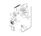 Kenmore Elite 10651182113 icemaker parts diagram