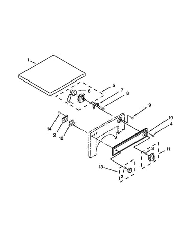 Top and console parts