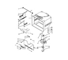 Kenmore 59679539018 freezer liner parts diagram