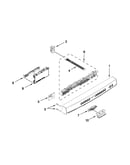 Control panel and latch parts