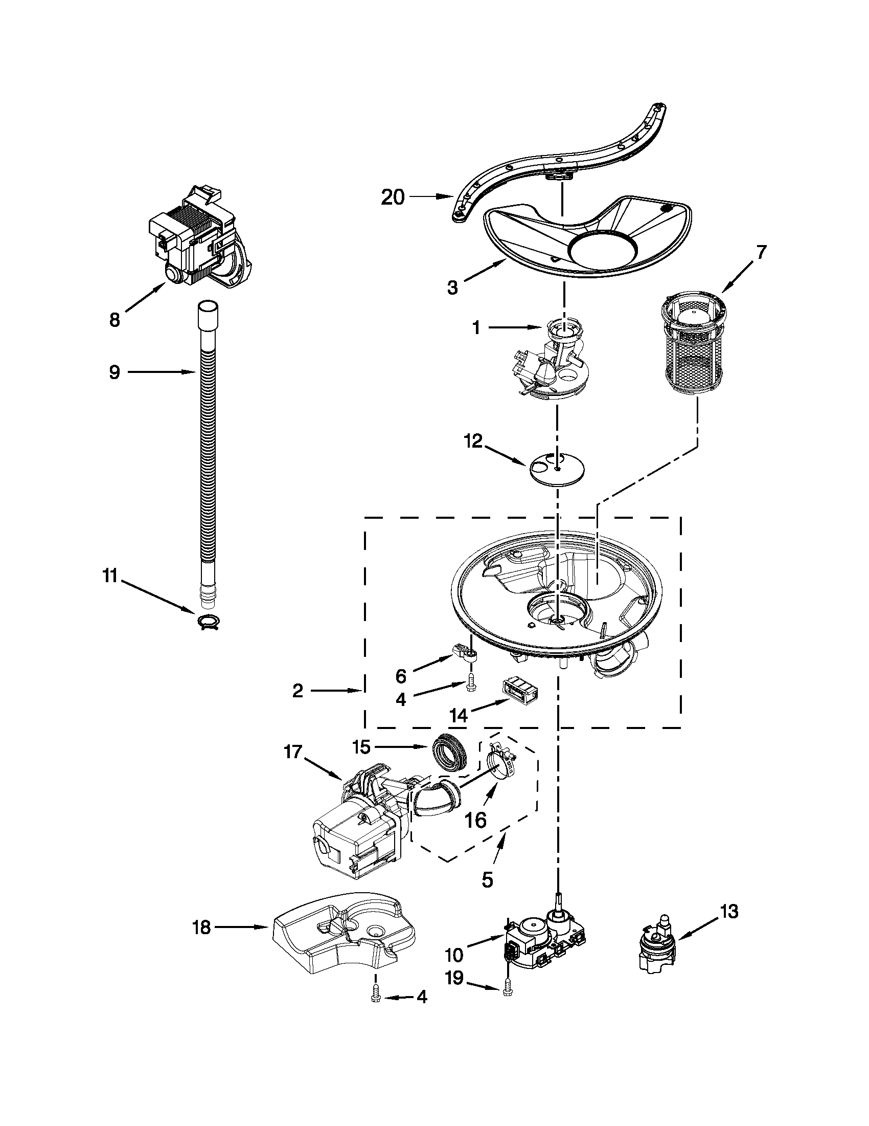 PUMP AND MOTOR PARTS