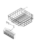 Lower rack parts