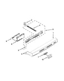 Control panel and latch parts