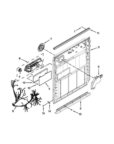 Inner door parts