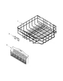 Lower rack parts