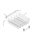 Upper rack and track parts