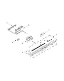 Control panel and latch parts