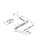 Control panel and latch parts