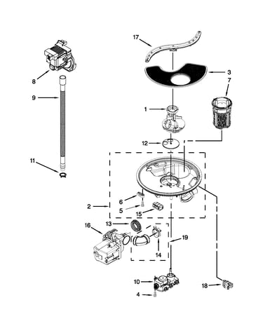 Pump and motor parts