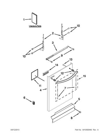 Door and panel parts