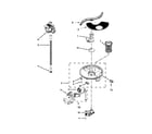 Kenmore 66513289K116 pump, washarm and motor parts diagram